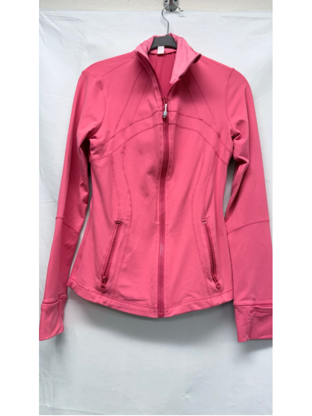 Women's like new Lululemon Athletic Zip-Up Jacket Pink Size 8